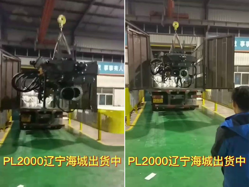 PL-2000巖石鉆裂機發(fā)往遼寧海城